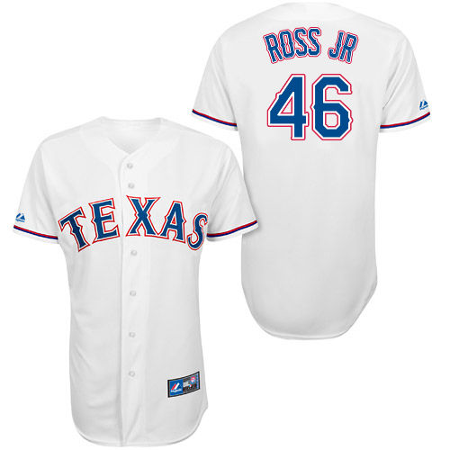 Robbie Ross Jr #46 Youth Baseball Jersey-Texas Rangers Authentic Home White Cool Base MLB Jersey
